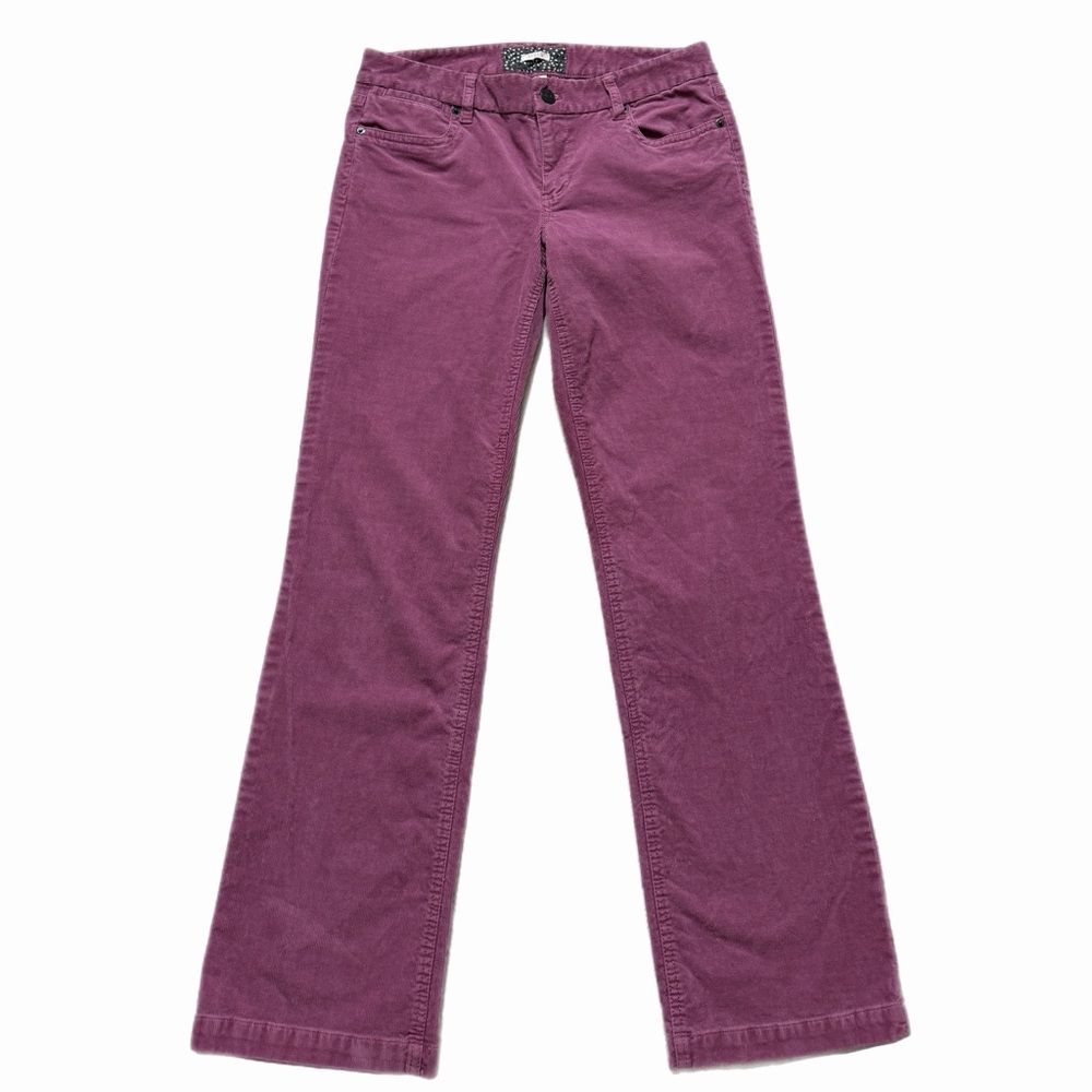 JCREW Y2K Mauve Pink Bootcut Corduroy Pants 29